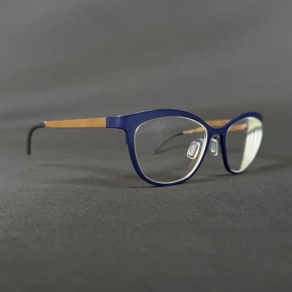 Orgreen Denmark Blue 619 Titanium 52-17-138 Eyeglass Only Frame
